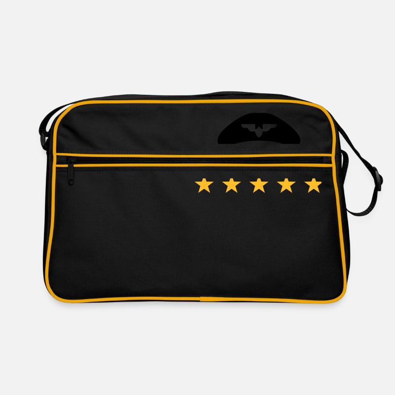 Der Hut eines Piloten in Uniform Retro Tasche