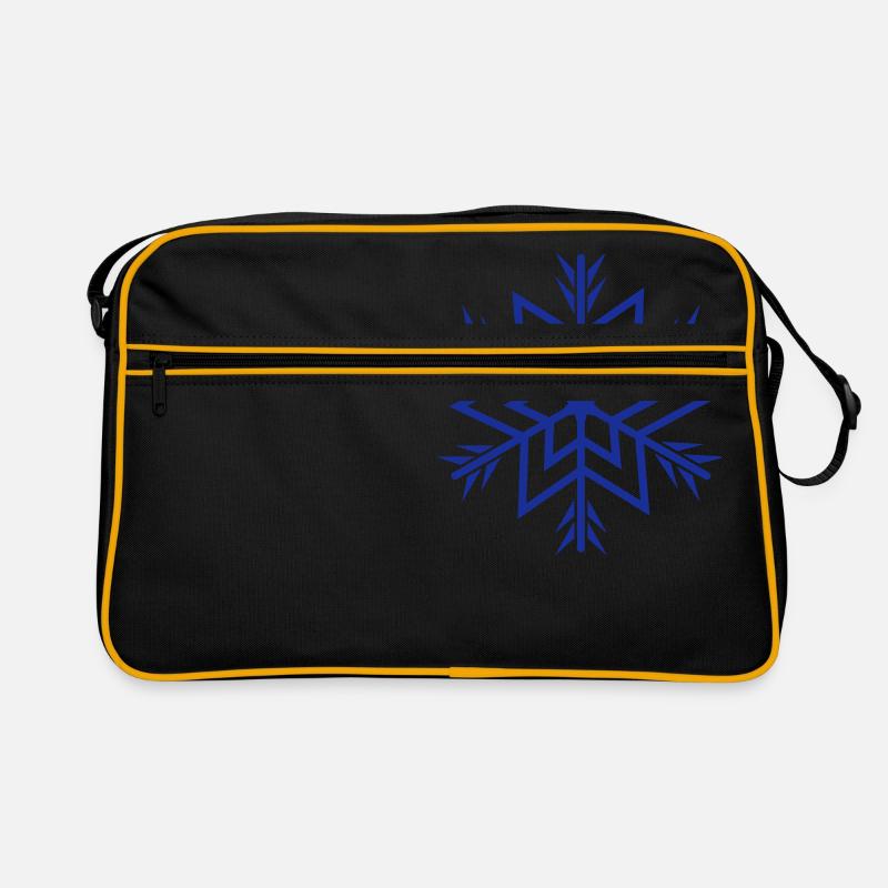 Flocon de neige / flocon de neige a 1c Sac Retro