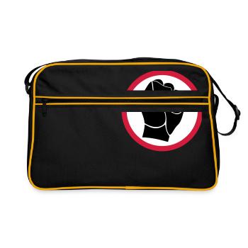 Fist - Poing - Sac Retro - noir/or - Devant