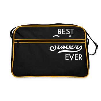Best Sister Ever - Sac Retro - noir/or - Devant