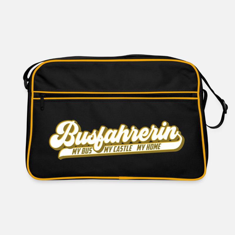 Busfahrerin | Farben änderbar Retro Tasche