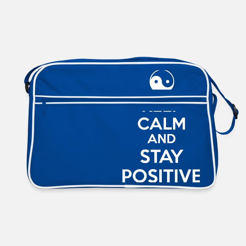 Keep Calm Ying Yang Sac Retro