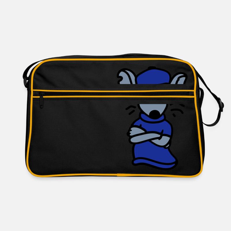 Coole Ratte - Gangster Retro Tasche