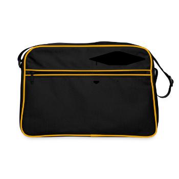 Doktorhut - Retro Bag - black/gold - Front