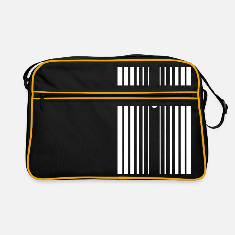 Dopplereffekt Physiker Sitcom Big Bang Urknall Uni - Retro Tasche - Schwarz/Gold