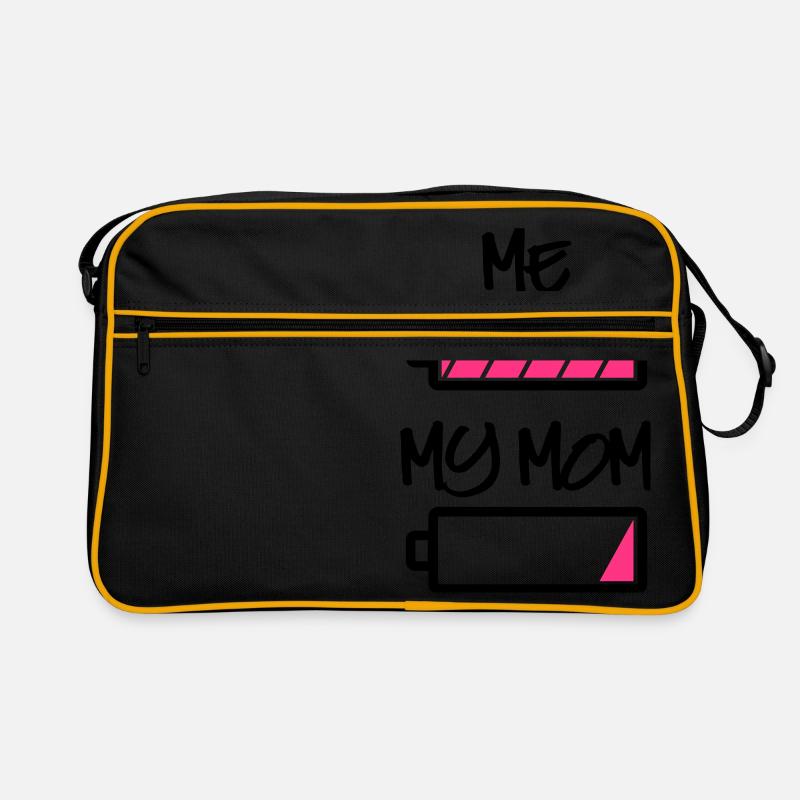 moi ma batterie de maman - ma mère et j’ai pile Sac Retro