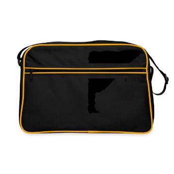 Climber - Retro Bag - black/gold - Front