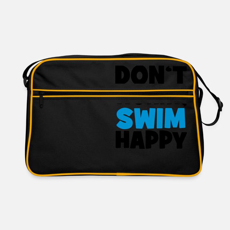 schwimmen Retro Tasche