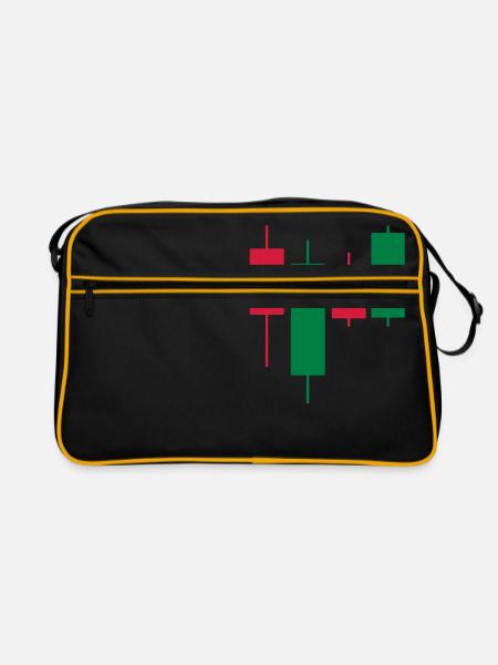 candlesticks - Retro Bag - black/gold - Front