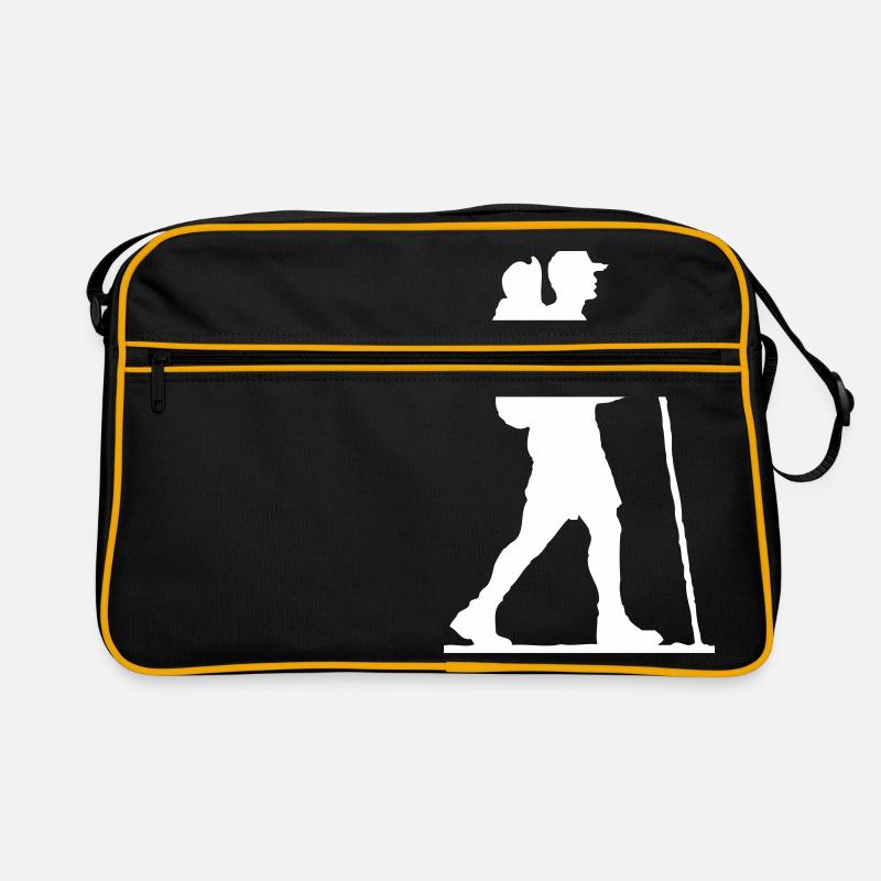 hiker - wanderer Retro Bag