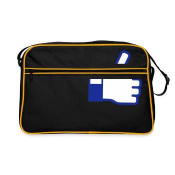 Like - Retro Bag - black/gold - Front