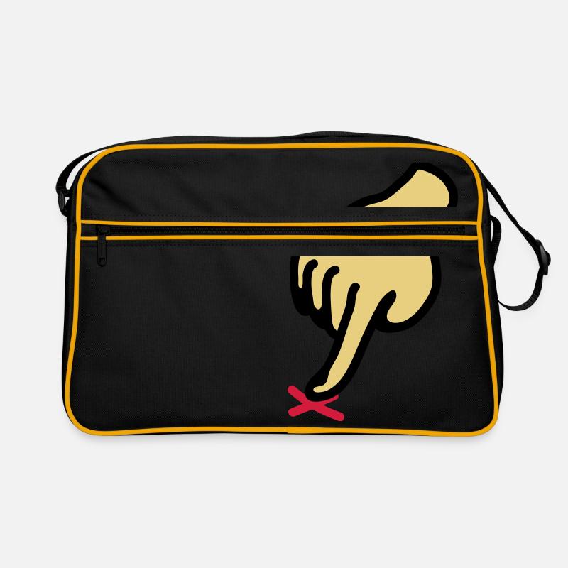 montrer croix - ici 3 Sac Retro