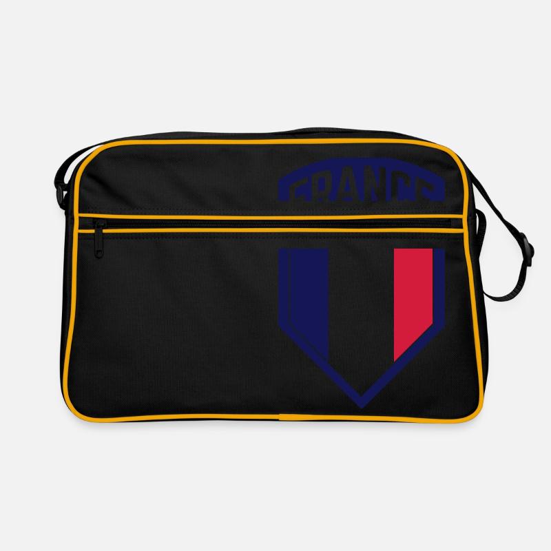 France-Frankreich Retro Tasche