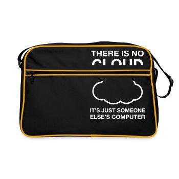 There Is No Cloud, It's Just Someone Else's... - Sac Retro - noir/or - Devant