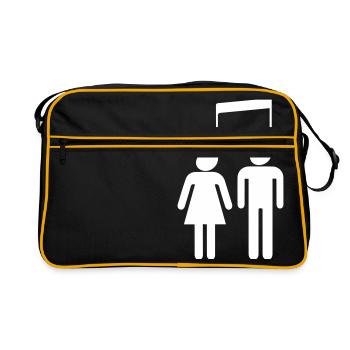 Musicconnect - Retro Bag - black/gold - Front