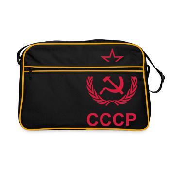 Russie - Sac Retro - noir/or - Devant