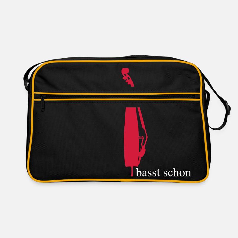 Kontrabass 3 Retro Tasche