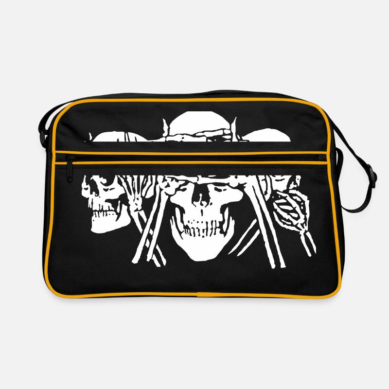 chachy - Retro Bag - black/gold