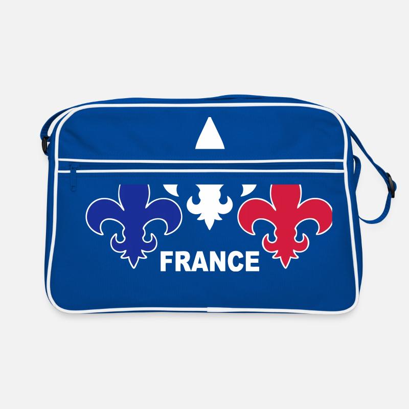 Fleurs de Lys Sac Retro