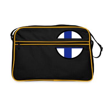 Under The Sign Of Finland - Retro Bag - black/gold - Front