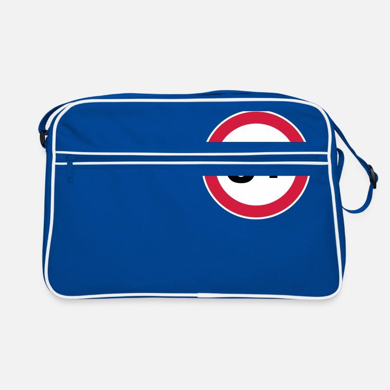 6+ / 6 / 6. / Sechs / Geburtstag / 3c Retro Tasche