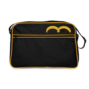wedding rings - Sac Retro - noir/or - Devant