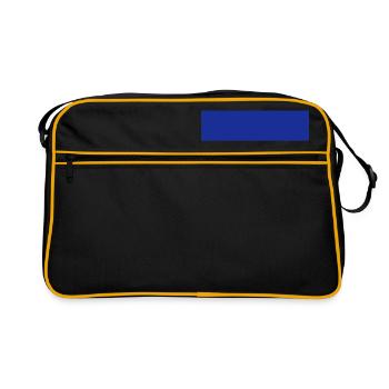 National Flag Of Haiti - Retro Bag - black/gold - Front