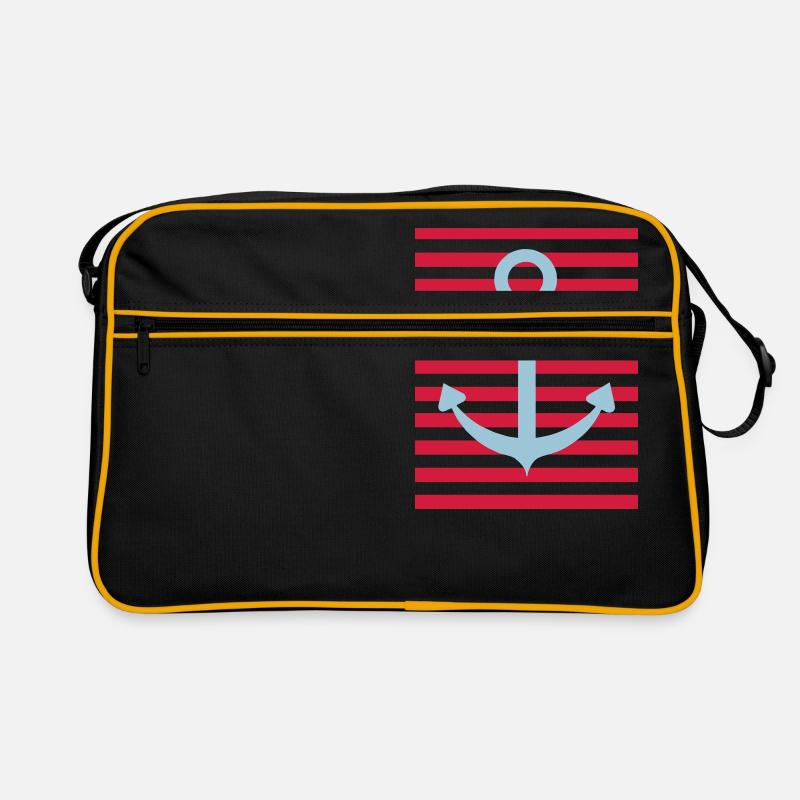 Ahoy! Maritime Maritim Anker Seemann 2c Retro Bag