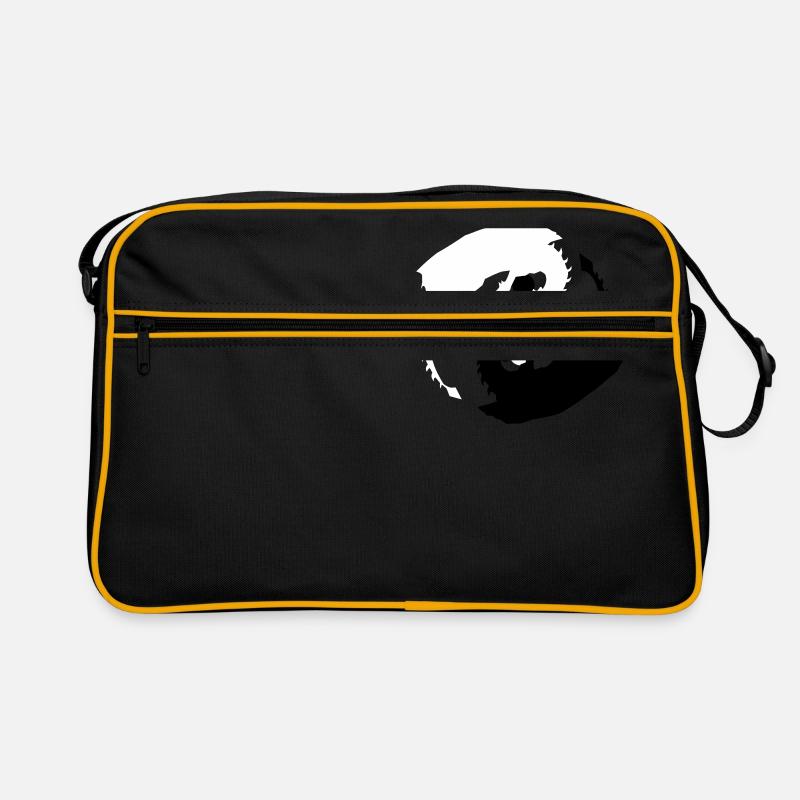 Yin et Yang dragon avec spheren Sac Retro