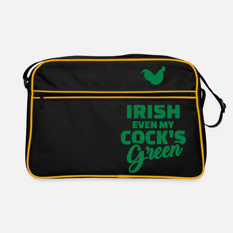 Irish cock Retro Tasche