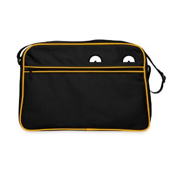 JapaneseEmoticons 101 Kaomoji by NJ - Retro Bag - black/gold - Front
