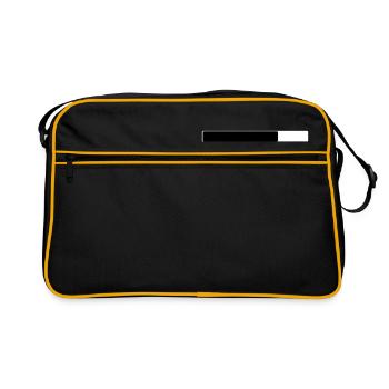 Loading Loading loader 2c - Retro Bag - black/gold - Front