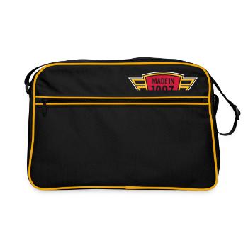 Made In 1983 - Retro Bag - black/gold - Front