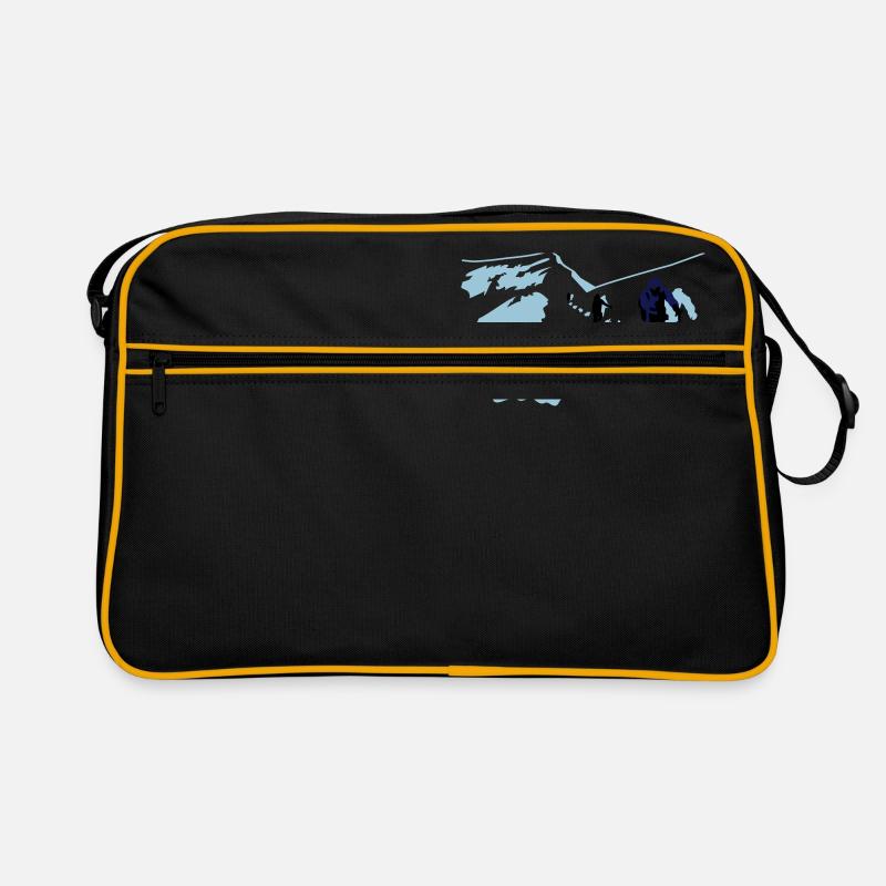 Bergsteigen Retro Tasche
