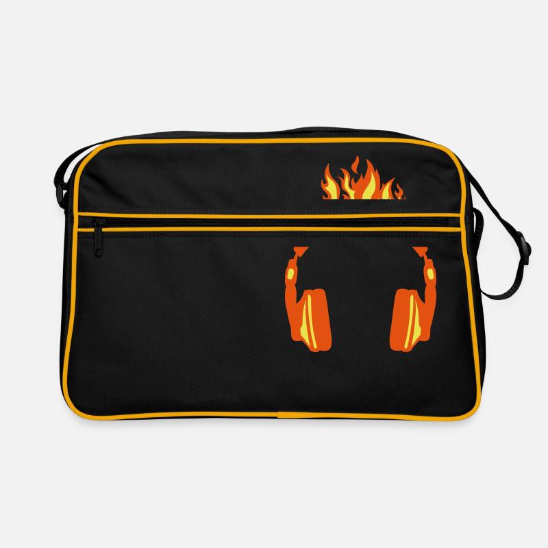 casque audio flamme flame 2 Sac Retro