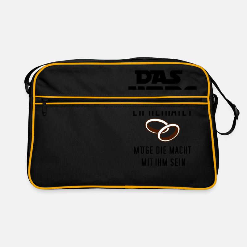 das wars - er heiratet Retro Tasche