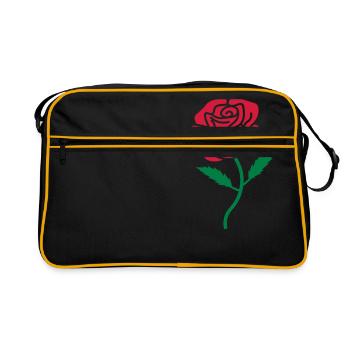 couleur rose - Sac Retro - noir/or - Devant