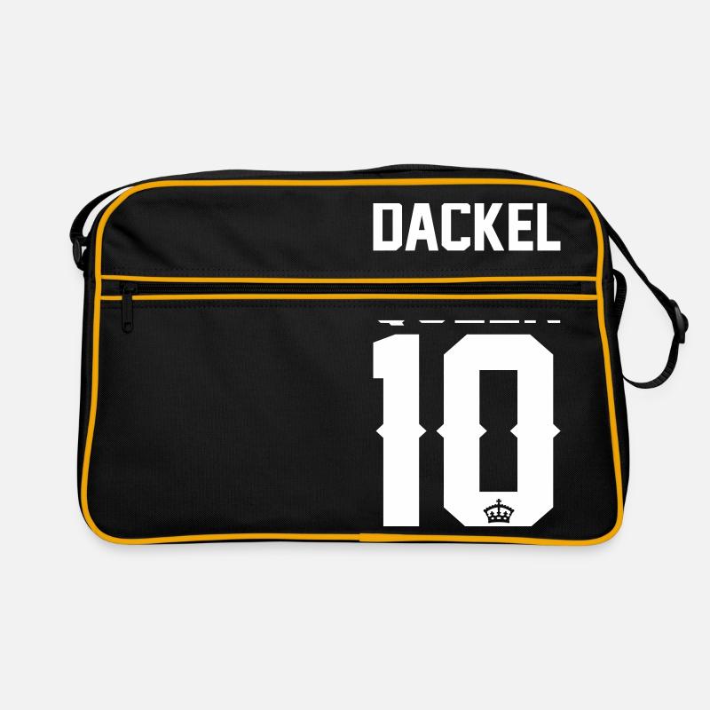 Dackel-Queen Retro Tasche