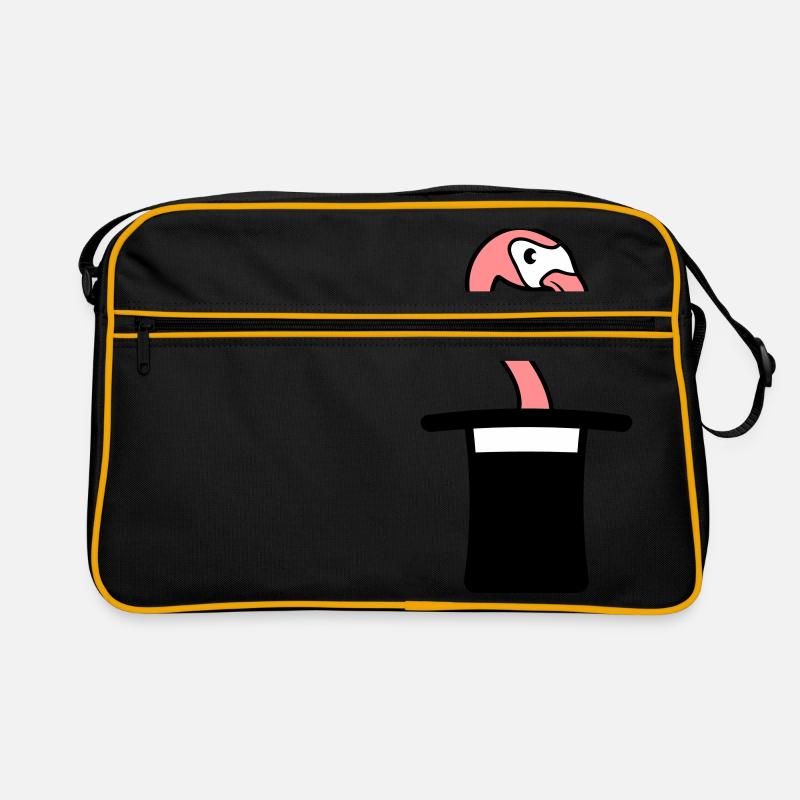 Cylinder hat wizard trick magic trick magician mag Retro Bag