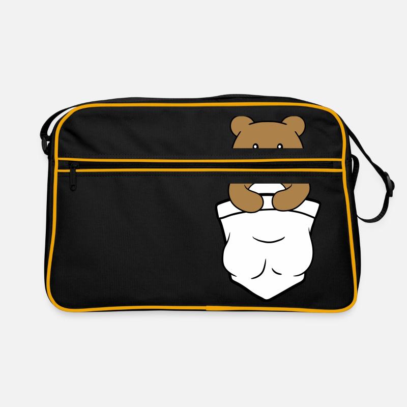 Teddy grizzly bear baerchen doux bébé enfant Sac Retro