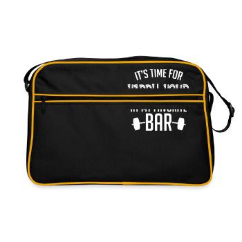it's time for happy hour at my favorite bar B 1c - Sac Retro - noir/or - Devant