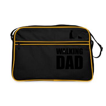 The walking dad - Sac Retro - noir/or - Devant