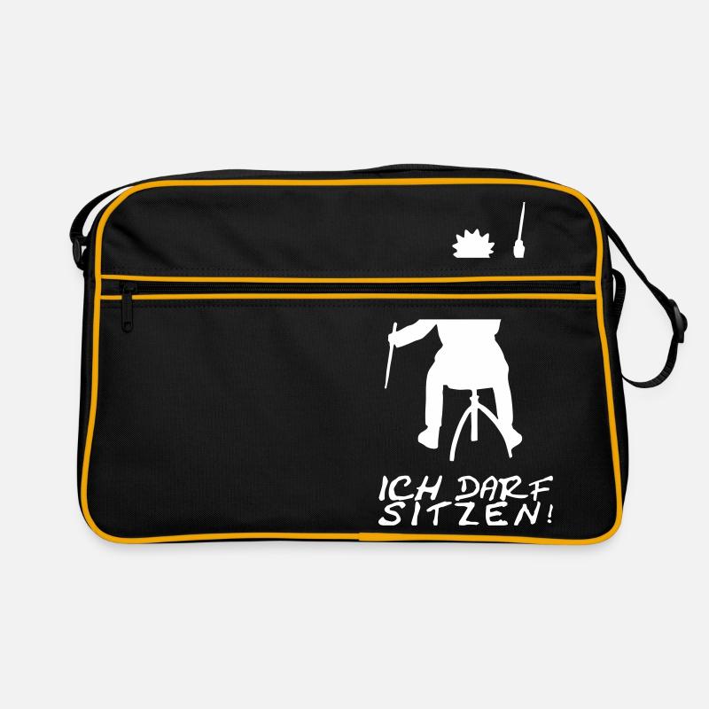 ICH DARF SITZEN Retro Tasche