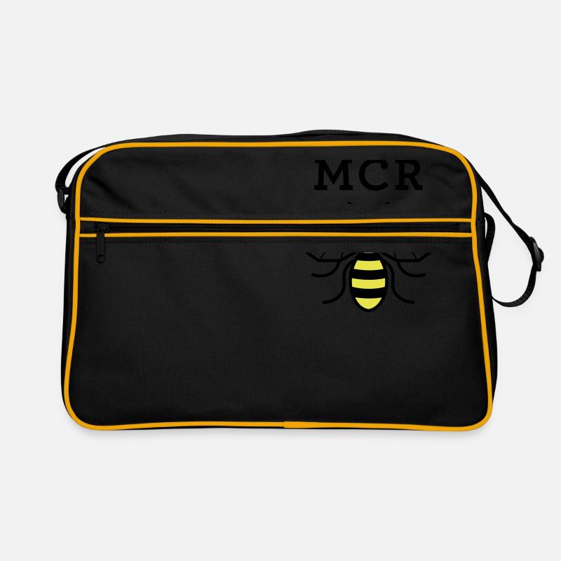 MCR MANCHESTER BEE VECTOR Retro Bag