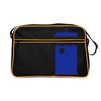 Police Box - Retro Bag - black/gold - Front