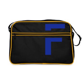 Folkeboot - Retro Bag - black/gold - Front