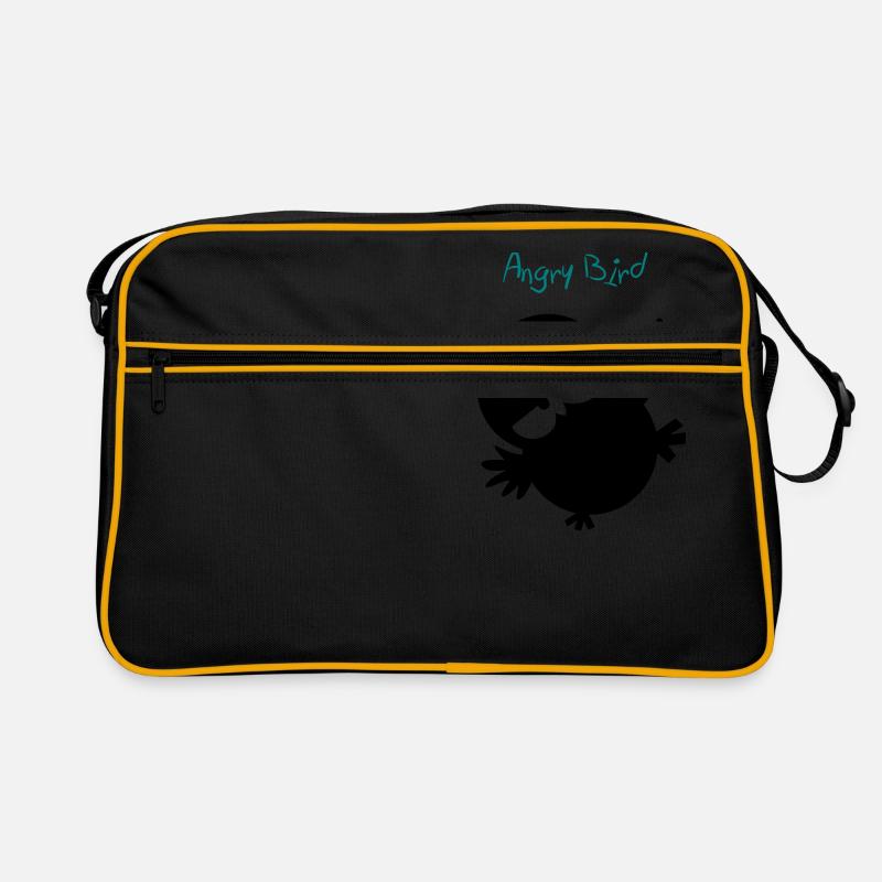 Eine Eule // Angry Bird Retro Tasche