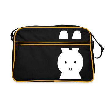 Hare - Retro Bag - black/gold - Front