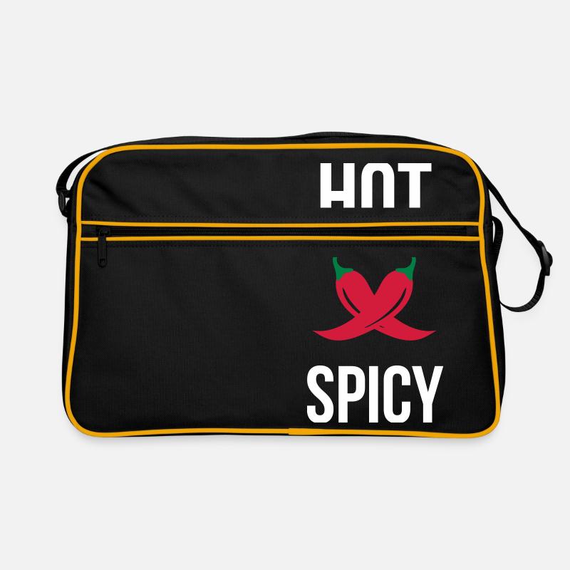 Hot & Spicy grill Retro Tasche