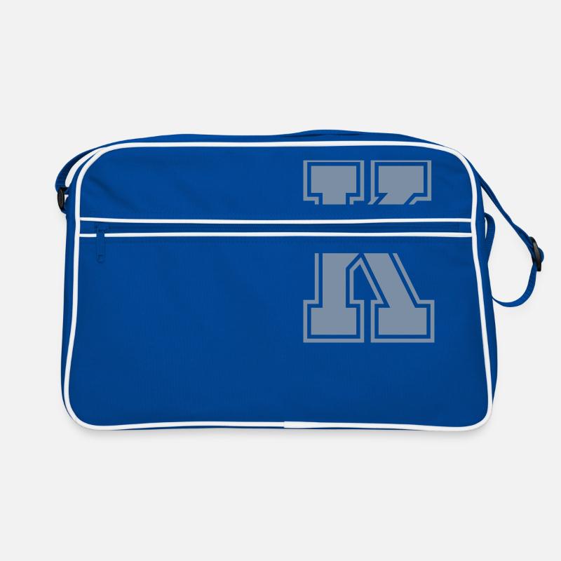 Buchstabe K Retro Tasche